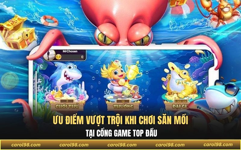 Âm thanh game bắn cá trực tuyến sinh động