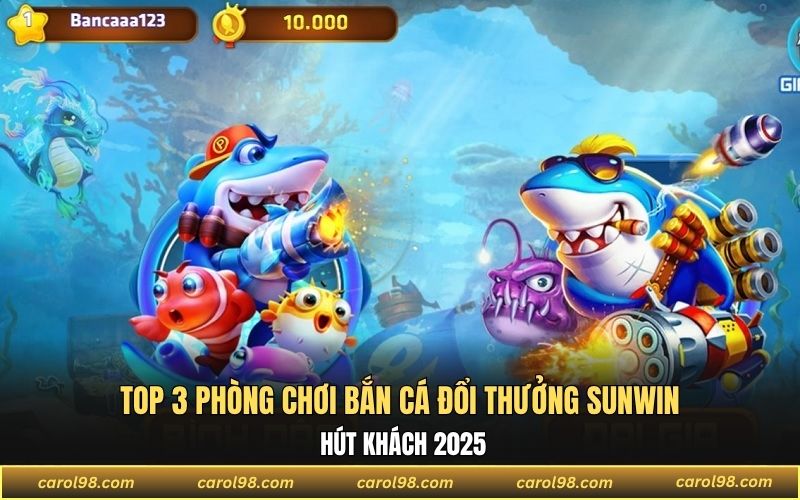 List sảnh chơi game bắn cá cuốn hút
